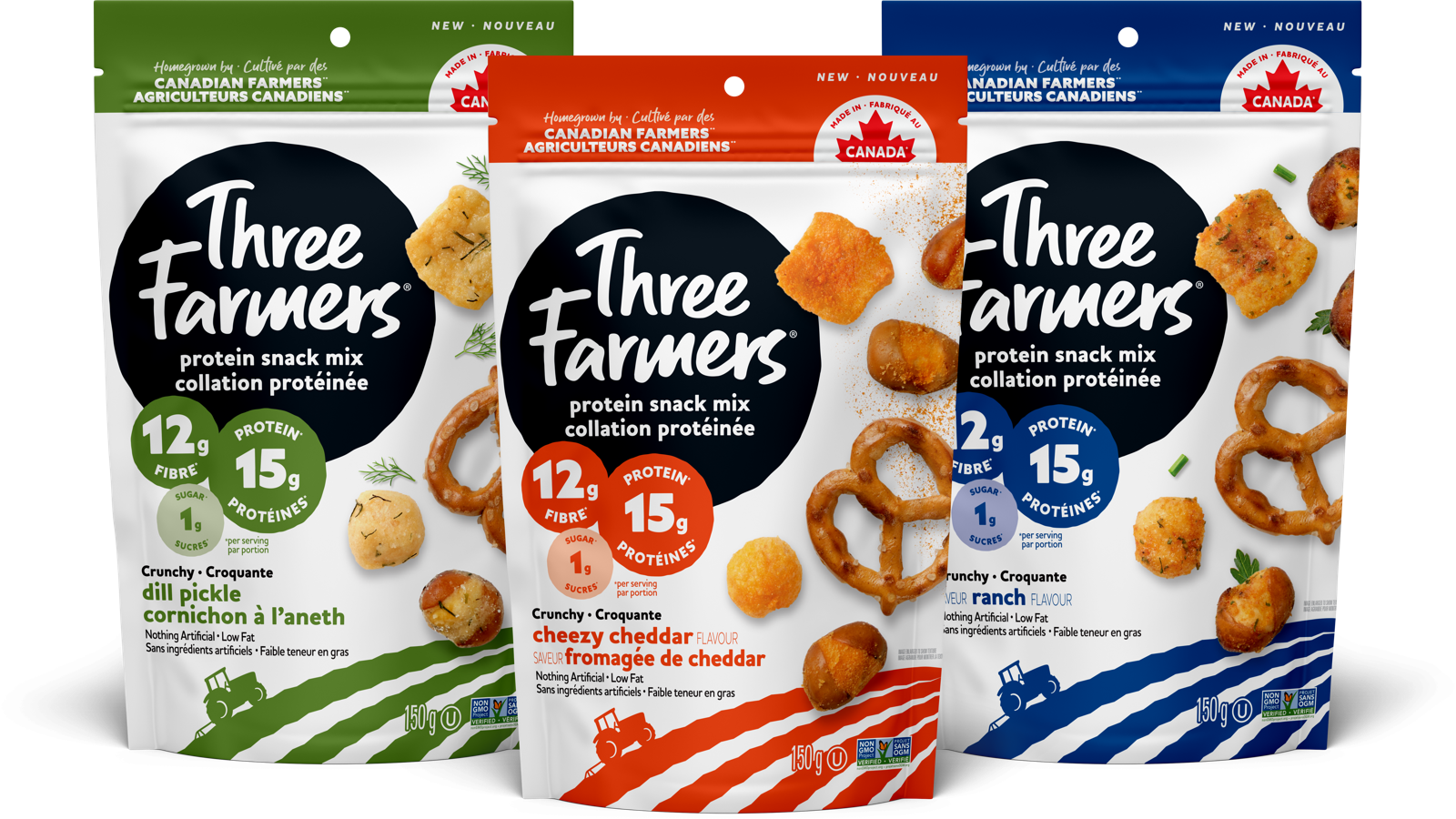 Three Farmers product still